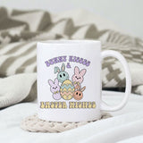 Bunny kisses Easter wishes sublimation design, png for sublimation, Holidays design, Easter Day sublimation