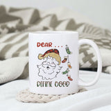 Dear Santa define good sublimation design, png for sublimation, Christmas Quotes PNG, Christmas vibes PNG