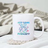 Keep Pushing Forward sublimation design, png for sublimation, Cartoon png, Funny png