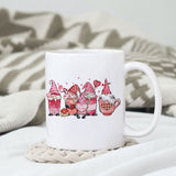 Valentines coffee gnome sublimation