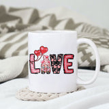 Love sublimation design, png for sublimation, Valentine PNG, Valentine Gnome vibes PNG