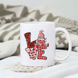 Love sublimation design, png for sublimation, Valentine PNG, Valentine Gnome vibes PNG