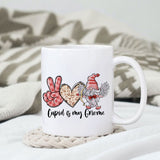 Cupid is my Gnome sublimation design