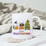 Happy Hallothanksmas sublimation design, png for sublimation, Hobbies design, Halloween coffee png, Christmas design, Thanksgiving sublimation