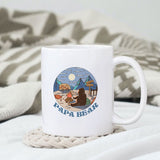 Papa bear sublimation design, png for sublimation, Father's day sublimation, Camping father png, Retro camping design