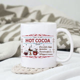 Cocoa bar decor design, png for sublimation, Christmas PNG, Hot coca board sign PNG