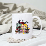 Cute but creepy sublimation design, png for sublimation, Halloween png, Voodoo dolls png png