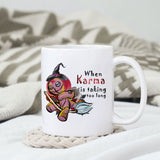When Karma is taking too long sublimation design, png for sublimation, Retro Halloween design, Halloween styles