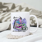 Just a witch who loves books sublimation