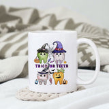 Trick or teeth sublimation