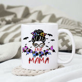 One spooky mama sublimation design, png for sublimation, Retro Halloween design, Halloween styles