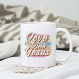 Love like Jesus sublimation design, png for sublimation, Jesus sublimation, Christian png