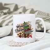 Merry Christmas sublimation design, png for sublimation, Christmas PNG, Leopard Christmas PNG