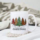 Merry Christmas sublimation design, png for sublimation, Christmas PNG, Leopard Christmas PNG