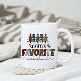 Santa's favorite assistant sublimation design, png for sublimation, Christmas PNG, Leopard Christmas PNG