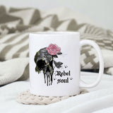 Rebel soul sublimation design, png for sublimation, Gothic halloween design, Halloween styles