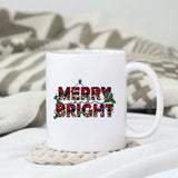 Merry and bright sublimation design, png for sublimation, Christmas PNG, Leopard Christmas PNG