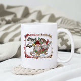 Sleigh all day sublimation design, png for sublimation, Christmas PNG, Leopard Christmas PNG