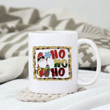 ho ho ho sublimation design, png for sublimation, Christmas PNG, Leopard Christmas PNG