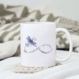 When a dragonfly appears in your yard It's a visitor from heaven sublimation design, png for sublimation, memorial PNG