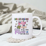 I Am A Sewing Mom just like a normal mom except much cooler sublimation design, png for sublimation, sewing mom sublimation, mother's day png