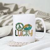 Peace Love St Patricks day sublimation design, png for sublimation, Patrick's day PNG, Holiday PNG, Ireland's Independence day PNG