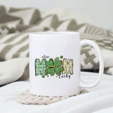 One Mom Lucky sublimation design, png for sublimation, Patrick's day PNG, Holiday PNG