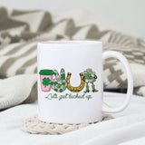 Let's get lucked up sublimation design, png for sublimation, Patrick's day PNG, Holiday PNG