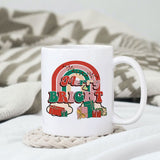 Merry & Bright sublimation design, png for sublimation, Christmas PNG, Christmas vibes PNG