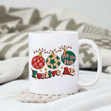 Festive AF sublimation design, png for sublimation, Christmas PNG, Christmas vibes PNG