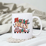 Holly Jolly babe sublimation design, png for sublimation, Christmas PNG, Christmas vibes PNG