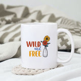 Wild and Free Sublimation design, png for sublimation, Retro design, Inspiration quotes png