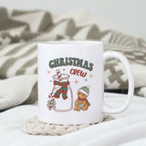 Christmas crew sublimation design, png for sublimation, Christmas PNG, Retro GingerBread PNG