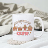 Christmas crew sublimation design, png for sublimation, Christmas PNG, Retro GingerBread PNG