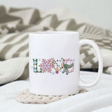 Love Christmas sublimation design, png for sublimation, Christmas PNG, Retro pink christmas PNG