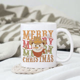 Merry merry merry christmas sublimation design, png for sublimation, Christmas PNG, Western christmas PNG