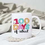 100 days of school Sublimation design, png for sublimation, Retro School design, School life PNG