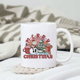 Merry christmas sublimation design, png for sublimation, Hippe Christmas PNG, retro vibes PNG