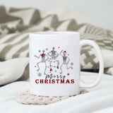 Merry christmas sublimation design, png for sublimation, Christmas PNG, Christmas Skeleton PNG