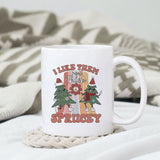 I Like Them Real Thick Sprucey sublimation design, png for sublimation, Hippe Christmas PNG, retro vibes PNG