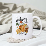 Welcome Fall sublimation design, png for sublimation, Autumn PNG, Positive vibe PNG, Autumn vibe PNG