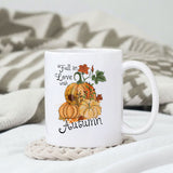 Fall in love with autumn sublimation design, png for sublimation, Autumn PNG, Positive vibe PNG, Autumn vibe PNG