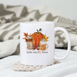 Little miss fall bulous sublimation design, png for sublimation, Autumn PNG, Positive vibe PNG, Autumn vibe PNG