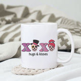 XOXO sublimation design, png for sublimation, Valentine PNG, Funny Valentine Skeleton PNG