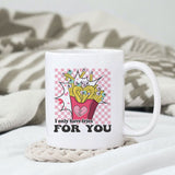 I only have fries for you sublimation design