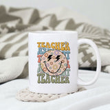 Teacher sublimation design, png for sublimation, Retro teacher PNG, Teacher life PNG