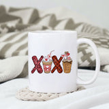 XOXO hug & kisses sublimation design, png for sublimation, Valentine PNG, Valentine coffee PNG