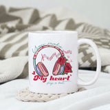 You make my heart skip a beat sublimation design, png for sublimation, Valentine PNG, Retro Valentine Mama PNG