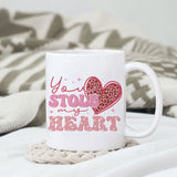 You stole my heart heart thief sublimation design, png for sublimation, Valentine PNG, Retro Valentine Mama PNG