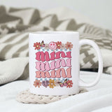 Mini sublimation design, png for sublimation, Valentine PNG, Retro Valentine Mama PNG